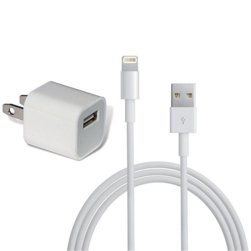 Apple 5W Usb Power Adapter With Data Cable For Iphone All Series Apple Charging