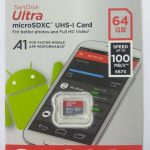 SanDisk 64 GB microSDXC Memory Card