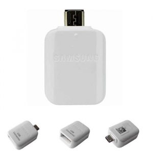 Samsung Galaxy Micro USB OTG Adapter – White Hubs