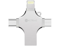Coteetci 4-in-1 Multifunction Flash Drive with 4 Connectors Flash Sale