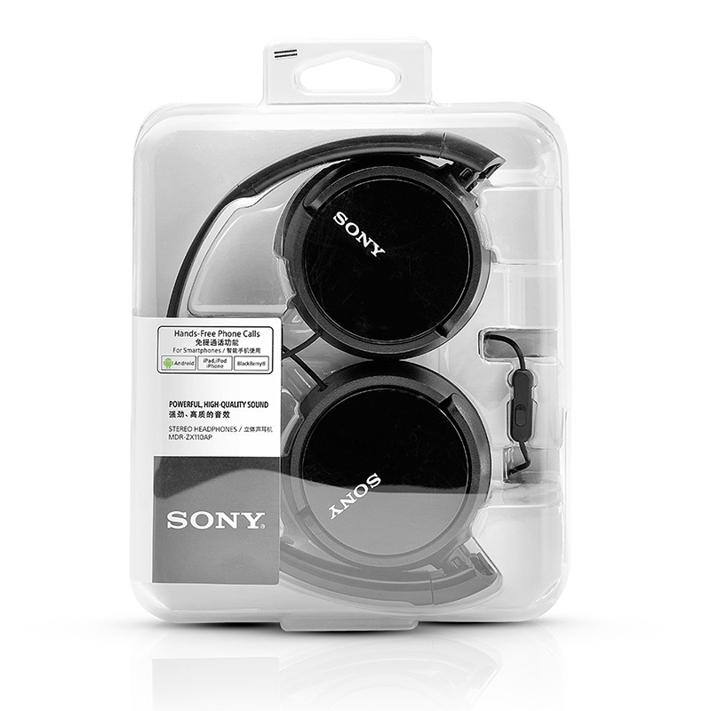 Sony MDR ZX110AP Extra Bass Smartphone Headset 10