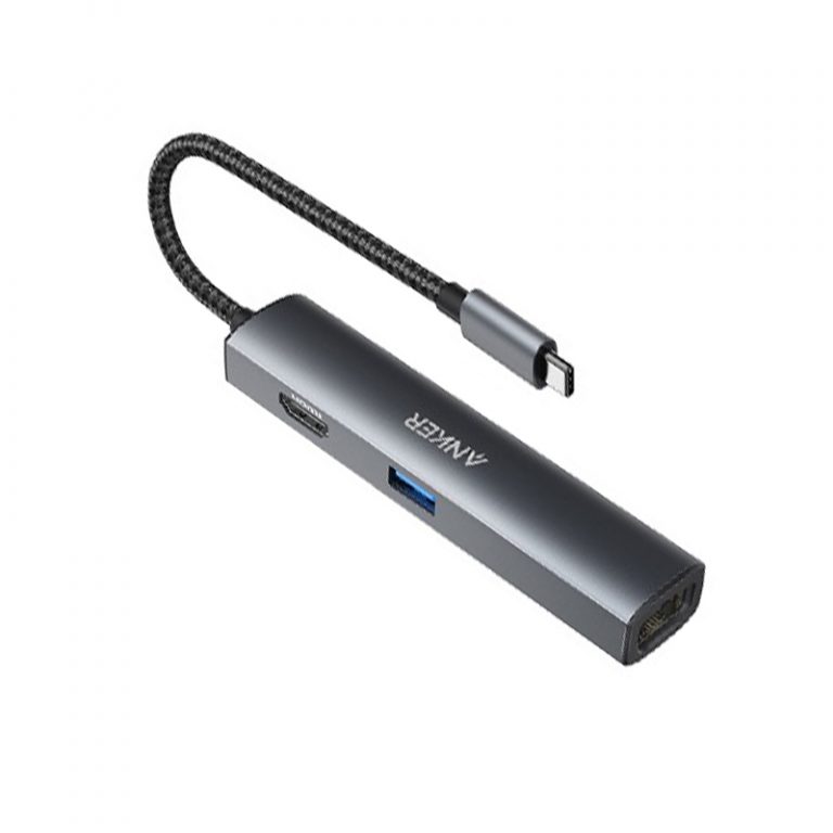 Anker PowerExpand+ 7-in-1 USB-C PD メディア ハブ 85Wパススルー充電