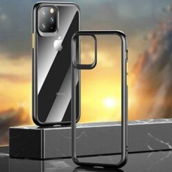Rock Transparent PC TPU Hybrid Bumper Slim Back Case For IPhone 11 Pro / 11 Pro Max Cover & Protector