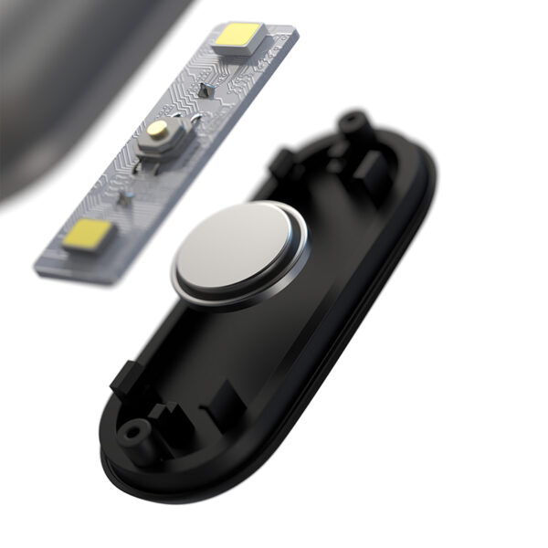 BASEUS 2Pcs/Pack Capsule Car Interior Lights – Black Accessories