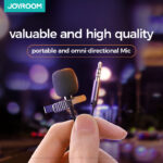 JOYROOM JR-LM1 Accurate Sound Pick-up Lapel Microphone for Live Broadcast AUDIO GEAR
