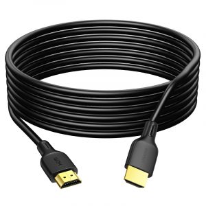 USAMS U49 Original HDMI 4K Cable Ultra High Quality Gold Plated Male to Male HDMI 2.0 Video Cable FHD HD 4K Cable