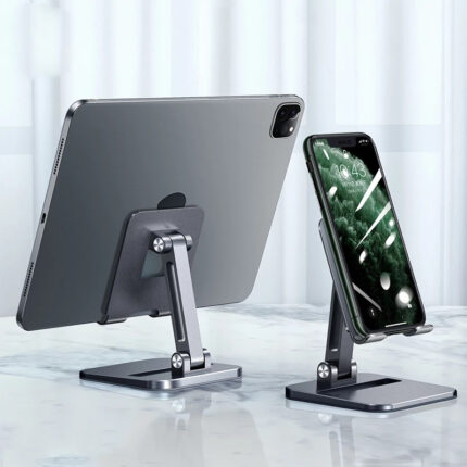 XUNDD Folding Metal Holder for Smartphone & Tablet Accessories