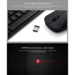 Xiaomi Mi WXJS01YM 104 Case 2.4GHz 1000DP Wireless Keyboard Mouse Set Accessories
