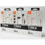 JBL-T180A-In-ear-Go-Earphones-Remote-With-Microphone-Sport-Music-Pure-Bass-Sound-Headset-For