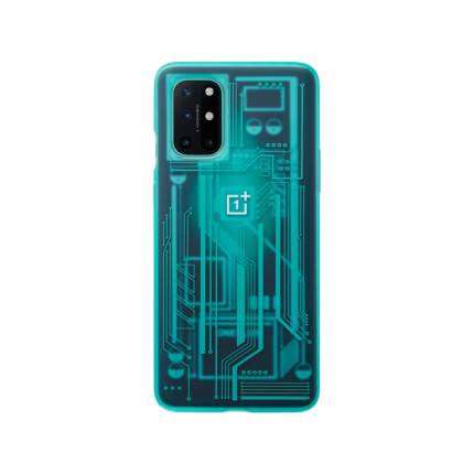 Official Cyborg Cyan OnePlus 8T Quantum Bumper Case Cover & Protector