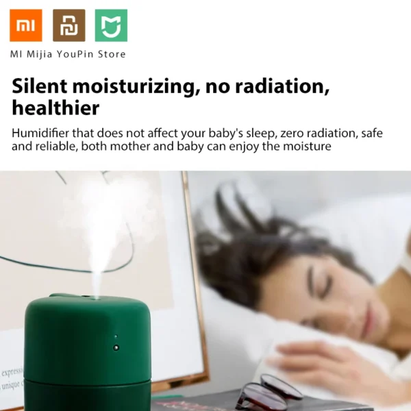 Original Xiaomi Youpin VH Air Humidifier 420ml Portable USB Touch-Control Silent Air Purifier Electronics