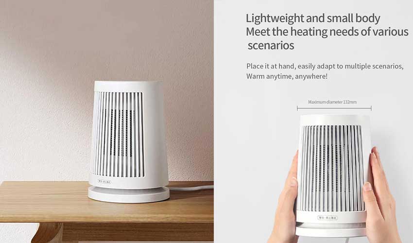 Xiaomi ZMNFJ01YM Electric Desktop Heater PTC Instantly Heats