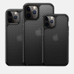 Magic Carbon Fiber Textures Shockproof Bumper Case for iPhone Cover & Protector