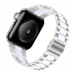 Resin Stainless Steel Metal Link Wristbands for iWatch 44 / 45 / Ultra 49 mm Strap 44 | 45 MM | 49 MM