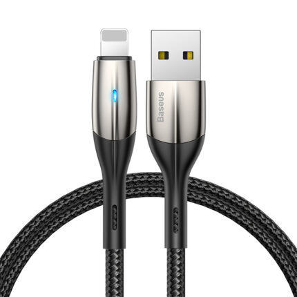 Baseus Horizontal Data Cable (With An Indicator Lamp) USB For iP Cable