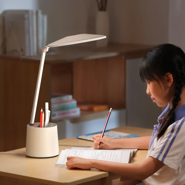 Baseus Reading Light Full Spectrum Dual Light Source AAA Smart Touch Reading and Writing Desk Lamp