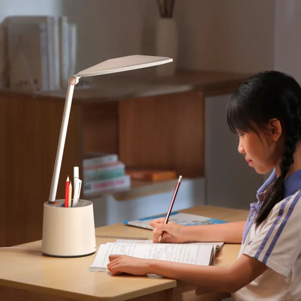 Baseus Reading Light Full Spectrum Dual Light Source AAA Smart Touch Reading and Writing Desk Lamp Accessories