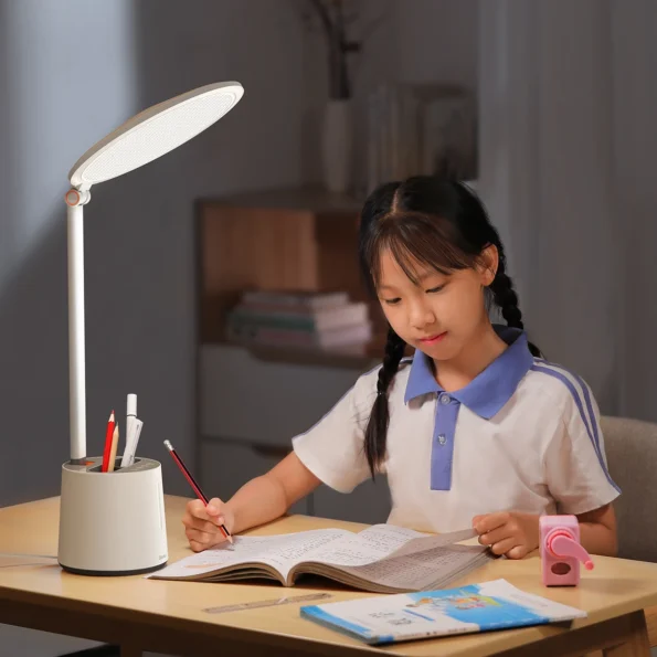 Baseus Reading Light Full Spectrum Dual Light Source AAA Smart Touch Reading and Writing Desk Lamp