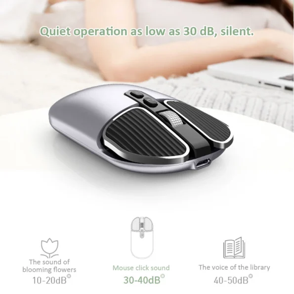 COTEetCI Universal Dual Mode Bluetooth Mouse Smooth & Sensitive