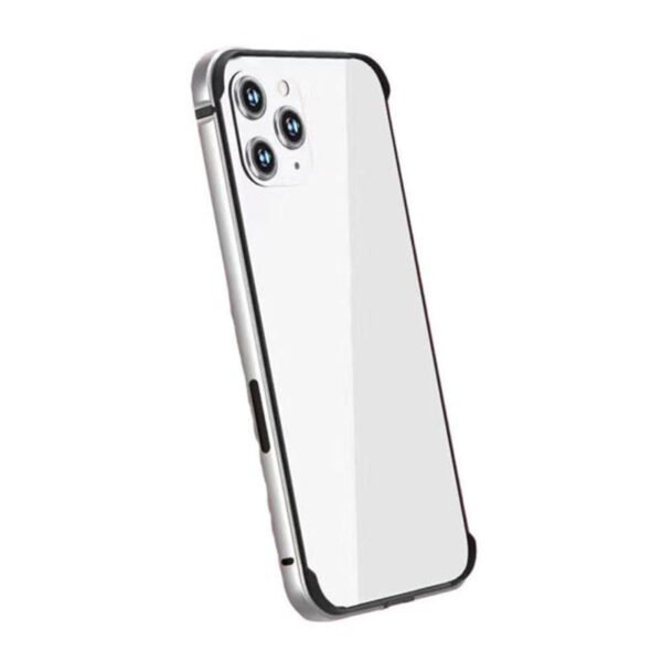 DFANS Design Bumper Case Aluminum Frame Metal Slim for iPhone 12 Series Cover & Protector