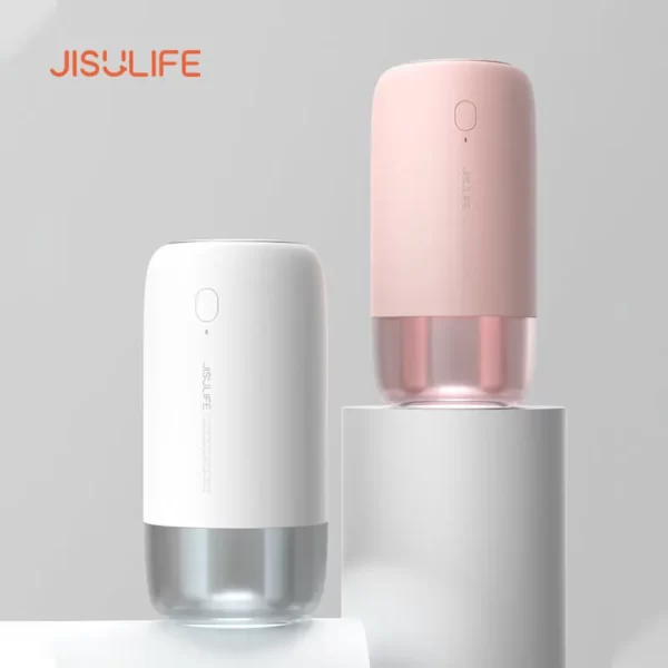JISULIFE JB08 Dual Nozzle Dual Spray USB Humidifier Portable 500ml with 3600mAh Rechargeable Battery seasonal Car Accessories