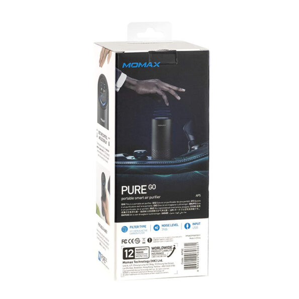 MOMAX Pure Go ION Silent Clean Air Purifier