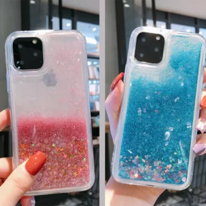 QY Colorful Glitter Case for iPhone 12 Series Cover & Protector