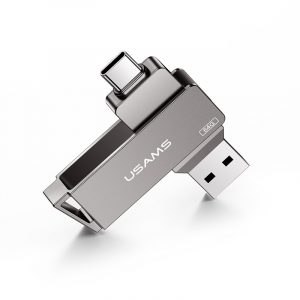 USAMS Type-C+USB3.0 Rotatable High Speed Flash Drive 128GB/256GB Accessories