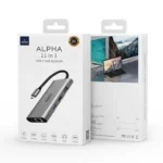 WiWU Alpha 11 in 1 Type-C Multi-functional Docking Station Accessories