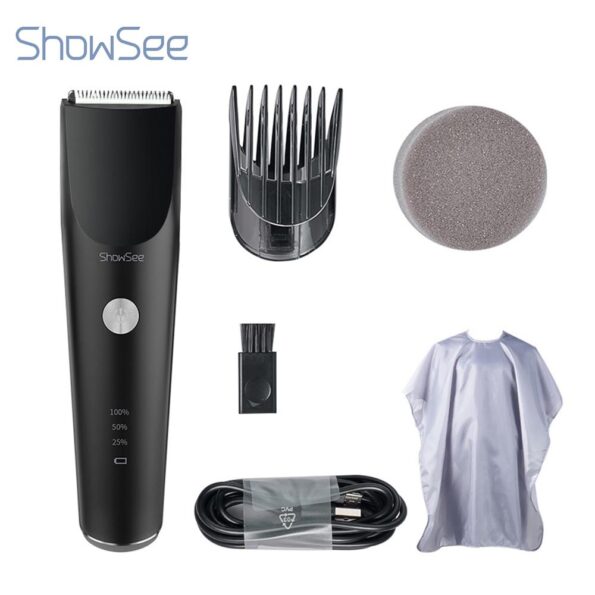 XIAOMI SHOWSEE C2 ELECTRIC HAIR CLIPPER TRIMMER CERAMIC CUTTER