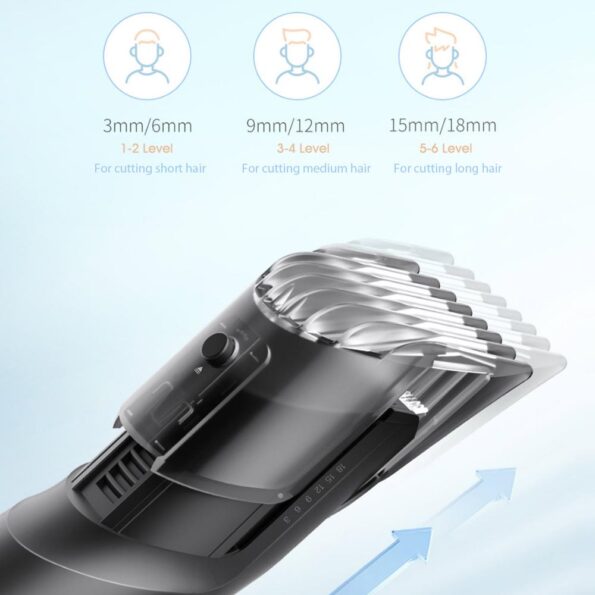 XIAOMI SHOWSEE C2 ELECTRIC HAIR CLIPPER TRIMMER CERAMIC CUTTER