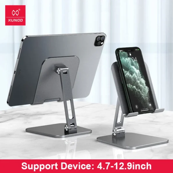 XUNDD Metal Folding Holder for Phone & Tablet