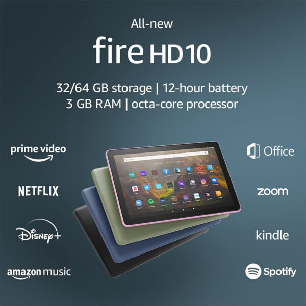 Amazon Fire HD 10 Tablet with Alexa 9th Generation Accessories