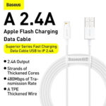 Baseus Superior Series Fast Charging Data Cable USB to iP 2.4A Cable