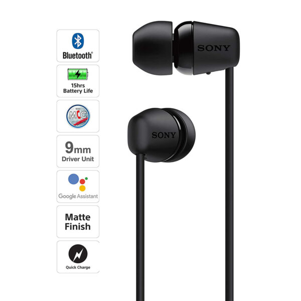 SONY WI-C200 Wireless In-Ear Headphones AUDIO GEAR