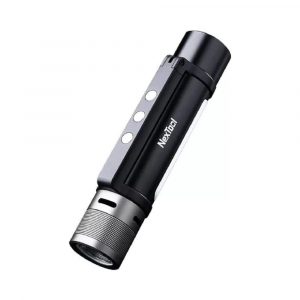 NexTool Outdoor 6 in 1 Portable Zoomable Dual Light Source Flashlight with Alarm Mode Accessories