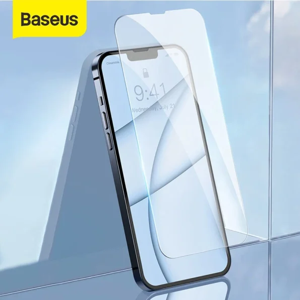 Baseus 2Pcs 0.3mm Tempered Glass Film Screen Protector For iPhone 13 Series