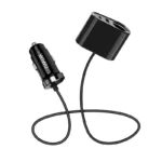 WIWU QC300 Multi-functional Car Charger with Extension Cable Car Accessories