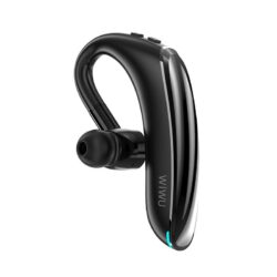 WiWU SOLO Max Single Ear Bluetooth Headset Ear Hanging Type Earphone Bluetooth Earphones