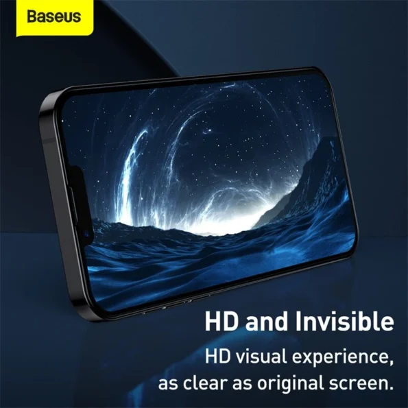 Baseus 0.3mm 2Pcs Full-Screen & Full-Glass Tempered Glass Film for iPhone 13 Series