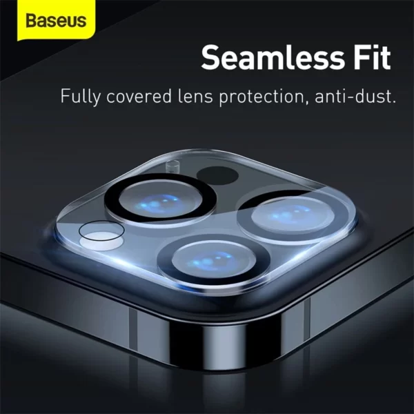 Baseus Full-Frame Lens Film For iPhone 13 Series [2Pcs] Cover & Protector