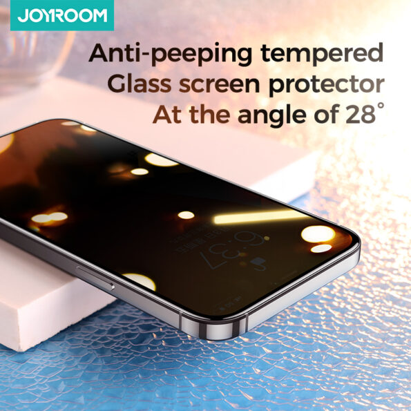 JOYROOM JR-PF903 Privacy Silk Screen Tempered Glass for iPhone 13 Series