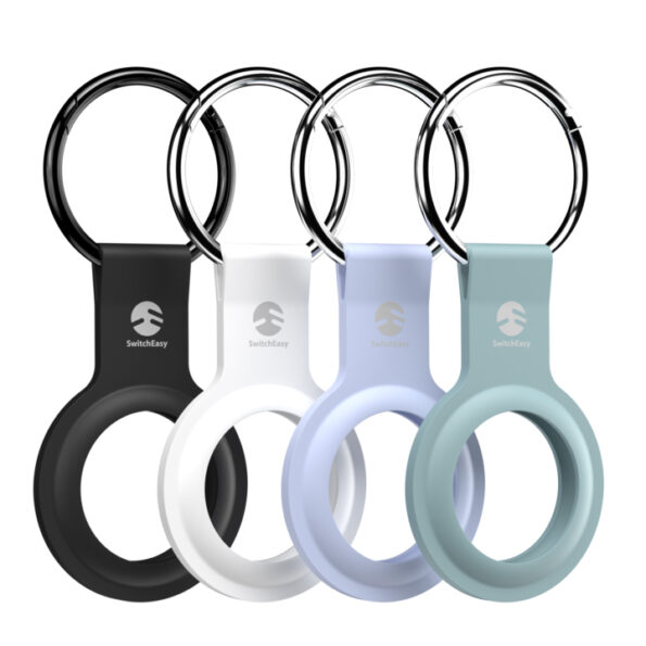 SwitchEasy Skin Silicone Keyring for AirTag