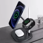 WiWU Power Air 4 in 1 Qi Magnetic 15W Wireless Charger Charger