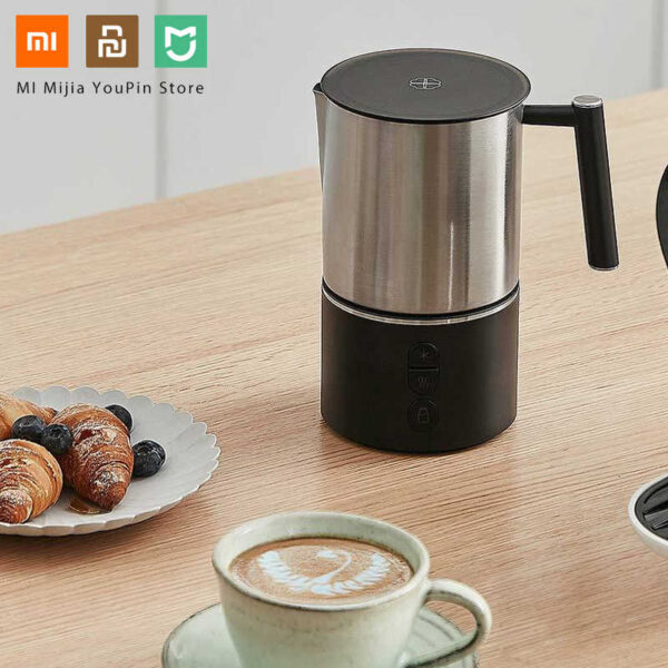 Xiaomi Scishare Stainless Steel Electric Milk Frother 220V Warmer Maker Electronics