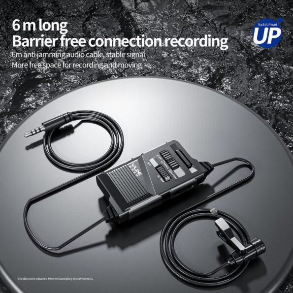 PLEXTONE VUX BEEG UP10 Noise Cancelling Lavalier Microphone