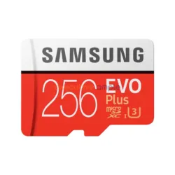 SAMSUNG EVO Plus 256 GB Memory Card With SD Adapter for microSD Computer & Office