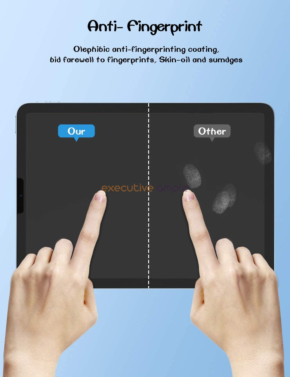 BENKS iPad Paper like Professional Sketching Screen Protector 3