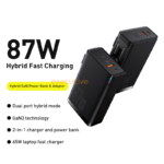 Baseus Power Station 4 87W 10000mAh Hybrid Fast Charging Power Bank and Adaptor Charging Essential