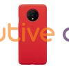 Official OnePlus 7T Red Silicone Bumper Case Cover & Protector